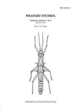 Phasma Gigas from New Ireland Mark Bushell