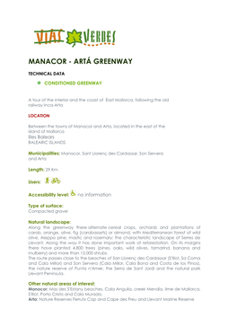 Manacor - Artá Greenway