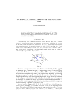 On Integrable Generalizations of the Pentagram Map