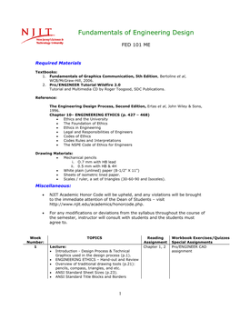 Fundamentals of Engineering Design