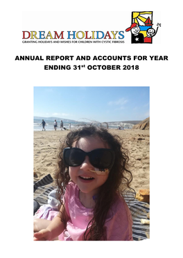 Annual Report and Accounts for Y/E 2018