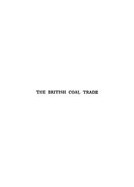 The British Coal Trade