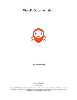 Microej Documentation
