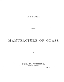 1880 Census: Volume 2. Report on the Manufactures of the United States