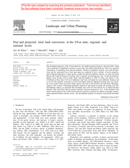 Landscape and Urban Planning 89 (2009) 37-48