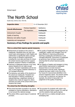 The North School Essella Road, Ashford, Kent, TN24 8AL