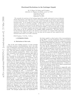 Fractional Excitations in the Luttinger Liquid