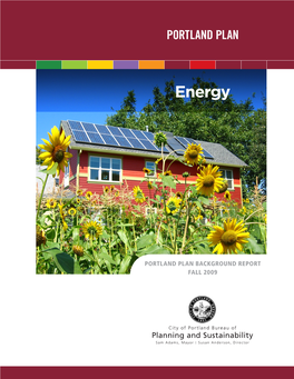 Sources of Total Energy Used in City of Portland for 2007