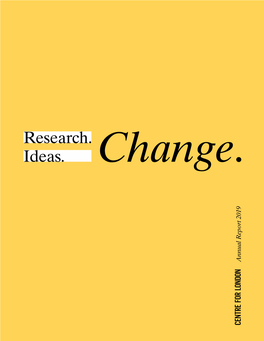 Research. Ideas. Change
