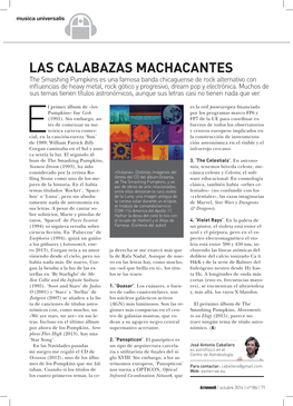 Las Calabazas Machacantes