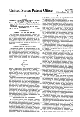 United States Patent Office Patented Jan