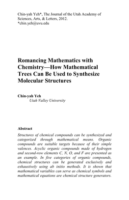 How Mathematical Trees Can Be Used to Produce Molecular Formulas Systematically