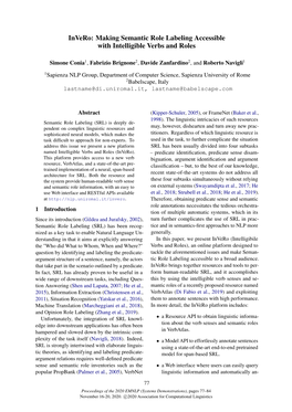 Invero: Making Semantic Role Labeling Accessible with Intelligible Verbs and Roles