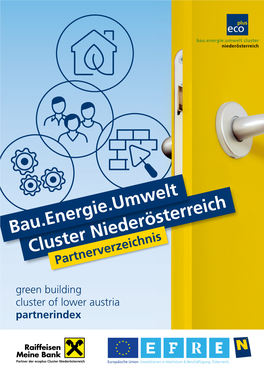 Cluster Niederösterreich Bau.Energie.Umwelt