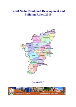 Tamil Nadu Combined Development and Building Rules, 2019