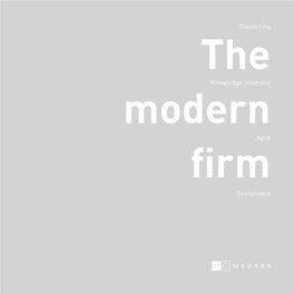 The Modern Firm