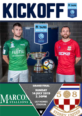 To View the TAFE NSW Waratah Cup 2019 Match Day Program