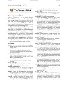 The Treasure Chest for Compatibility with Texpower and Seminar