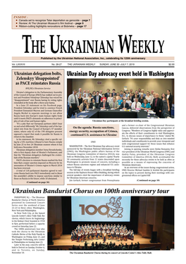 The Ukrainian Weekly, 2019