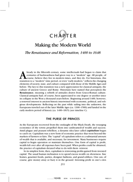 9CHAPTER Making the Modern World