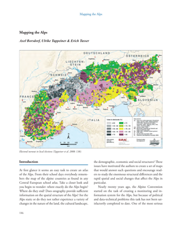 Mapping the Alps