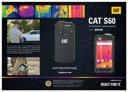 Cat ® S60 with Integrated Thermal Imaging