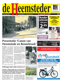 Canon Van Heemstede En Bennebroek