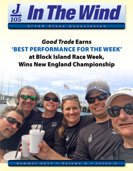 At Block Island Race Week, Wins New England Championship