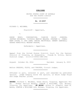 Published United States Court of Appeals for The