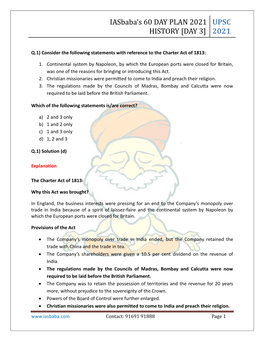 Test 29 HISTORY FULL SYLLABUS