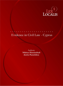 Evidence in Civil Law – Cyprus