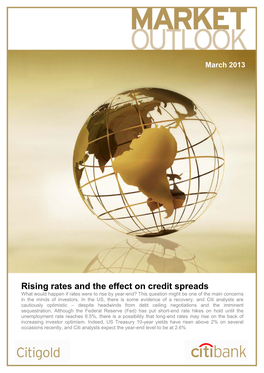 Rising Rates and the Effect on Credit Spreads