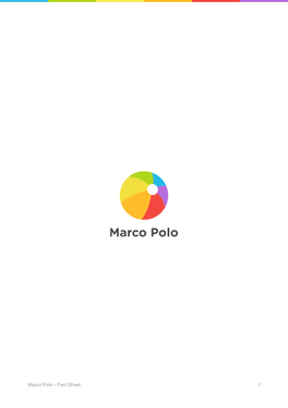 Marco Polo Fact Sheet