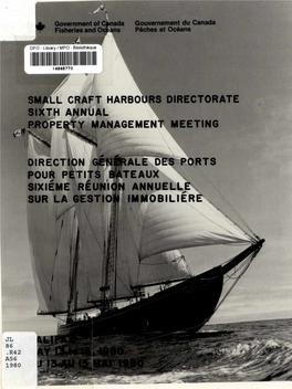 Small Craft Harbours Directorate Sixth Annual .P