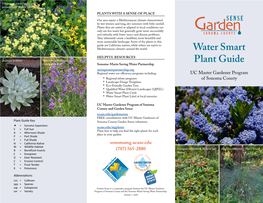 Water Smart Plant Guide