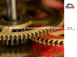 54Th Annual Report of the European Free Trade Association 2014 Table of Contents