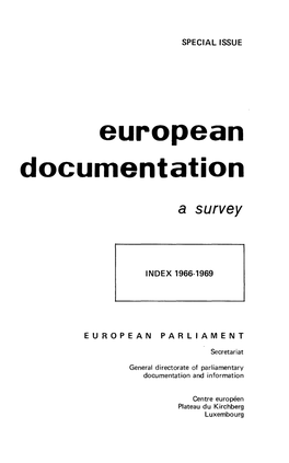 European Y Documentation /; \