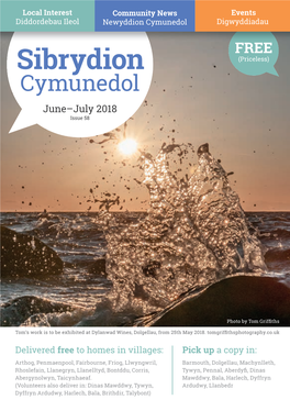 Sibrydion (Priceless) Cymunedol June–July 2018 Issue 58