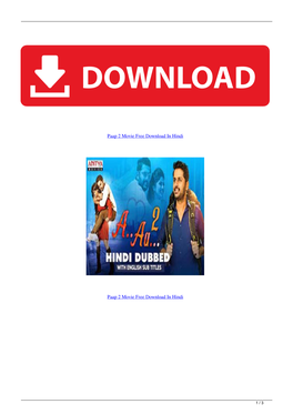 Paap 2 Movie Free Download in Hindi