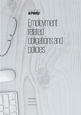 Employment Related Obligations and Policies