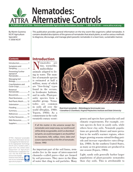 Nematode Control Alternatives