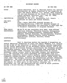 Washington-D.C. Oct. 1, 1968). 4. /Committee an Labovand Public