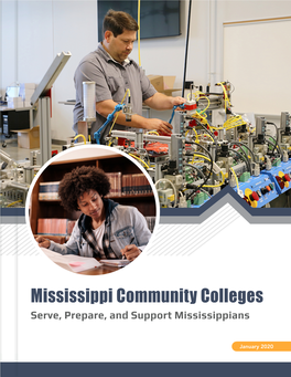 Mississippi Community Colleges Serve, Prepare, and Support Mississippians