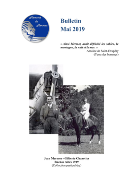 Bulletin Mai 2019
