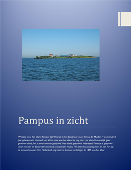 Pampus in Zicht