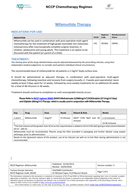 Mifamurtide Therapy