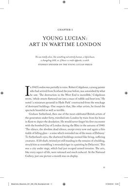 Young Lucian: Art in Wartime London
