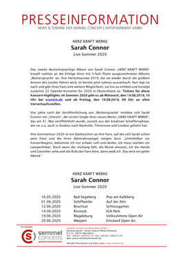 Sarah Connor Sarah Connor