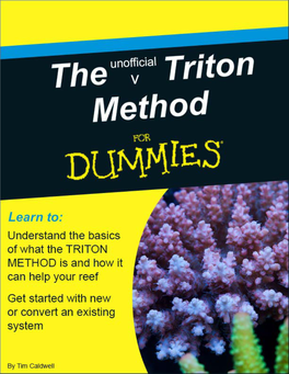 The Unofficial TRITON METHOD for Dummies Guide