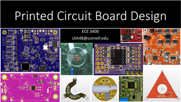 Printed Circuit Board Design